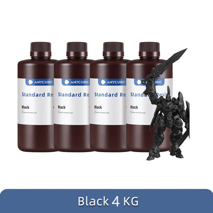 ANYCUBIC 405nm UV živica pre fotónovú 3D tlačiareň Photon Mono X Tlačový materiál LCD Normálna UV citlivá 1kg Tekutina