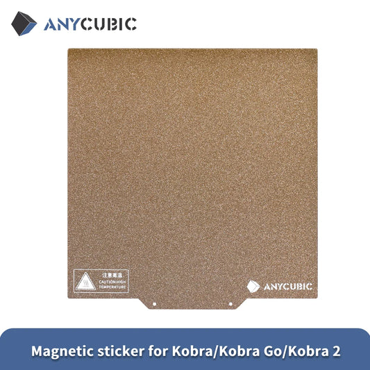 Originálna pružinová oceľ ANYCUBIC PEI pre Kobra 2 neo/Vyper/KOBRA/Kobra Max/Kobra Plus/Kobra 2/Kobra 3 FDM Príslušenstvo k 3D tlačiarňam