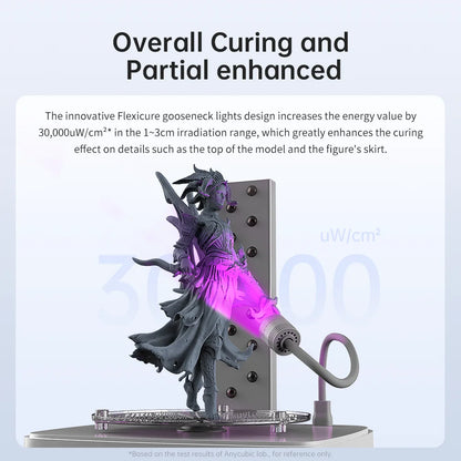 ANYCUBIC Wash &amp; Cure 3 Plus umývacie vytvrdzovanie Stroj 2 v 1 pre modely Photon Mono M5s LCD 3D tlačiareň 3D tlač