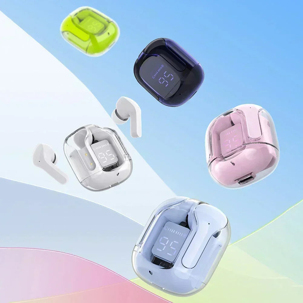 T2 Wireless Mini Earbuds LED Power Digital Display Bezdrôtová náhlavná súprava TWS Stereo Sound Bluetooth slúchadlá 5.3 pre Xiaomi iphone