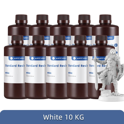 ANYCUBIC 405nm UV štandardná živica / štandardná živica V2 pre fotónovú 3D tlačiareň Mono X tlačový materiál LCD UV citlivý Normálny 1kg