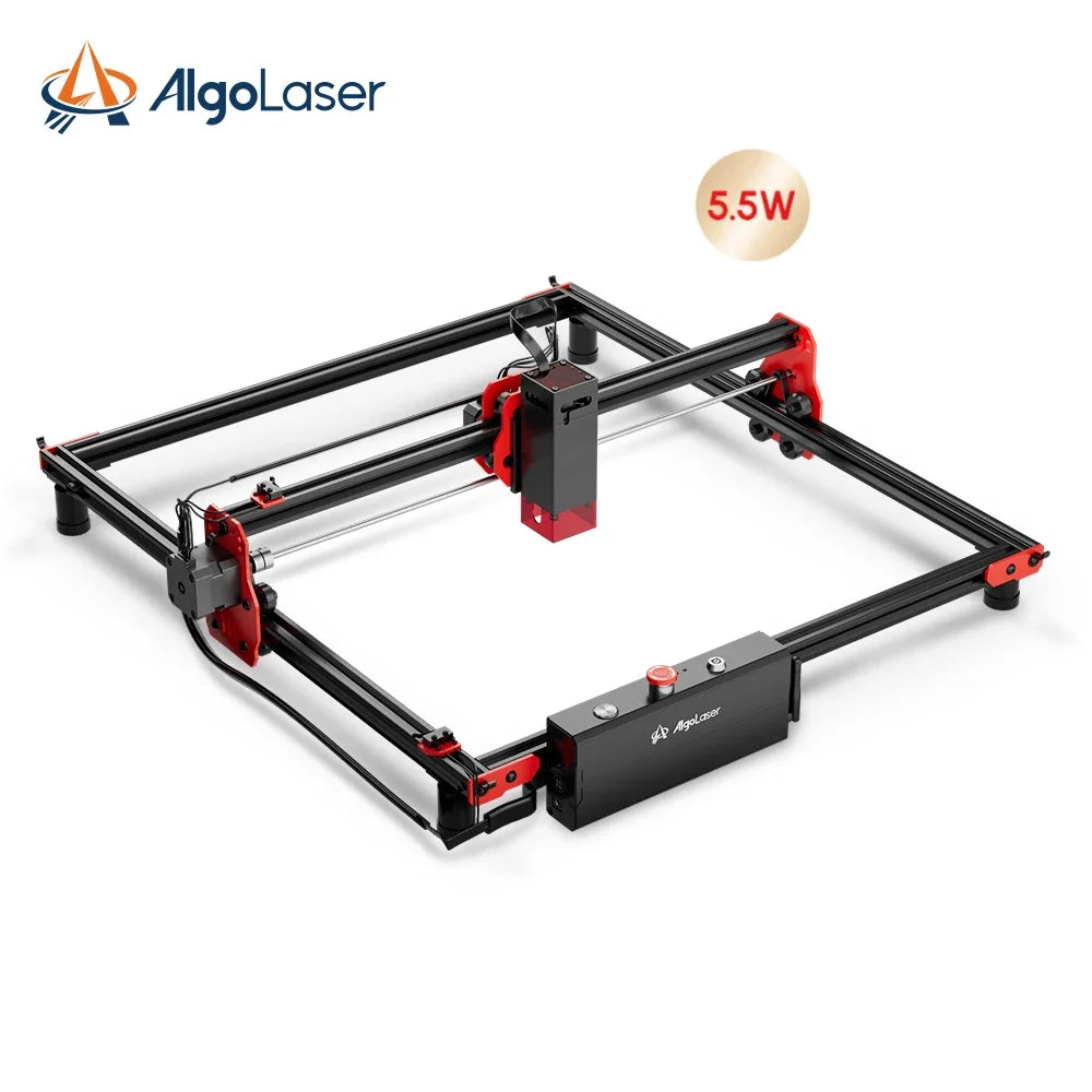 NOVINKA AlgoLaser High Power Mini Laser Grave 40x40CM Carving Area Urob si sám laserový rytec CNC rezanie kovov laserom s ovládaním pomocou aplikácie
