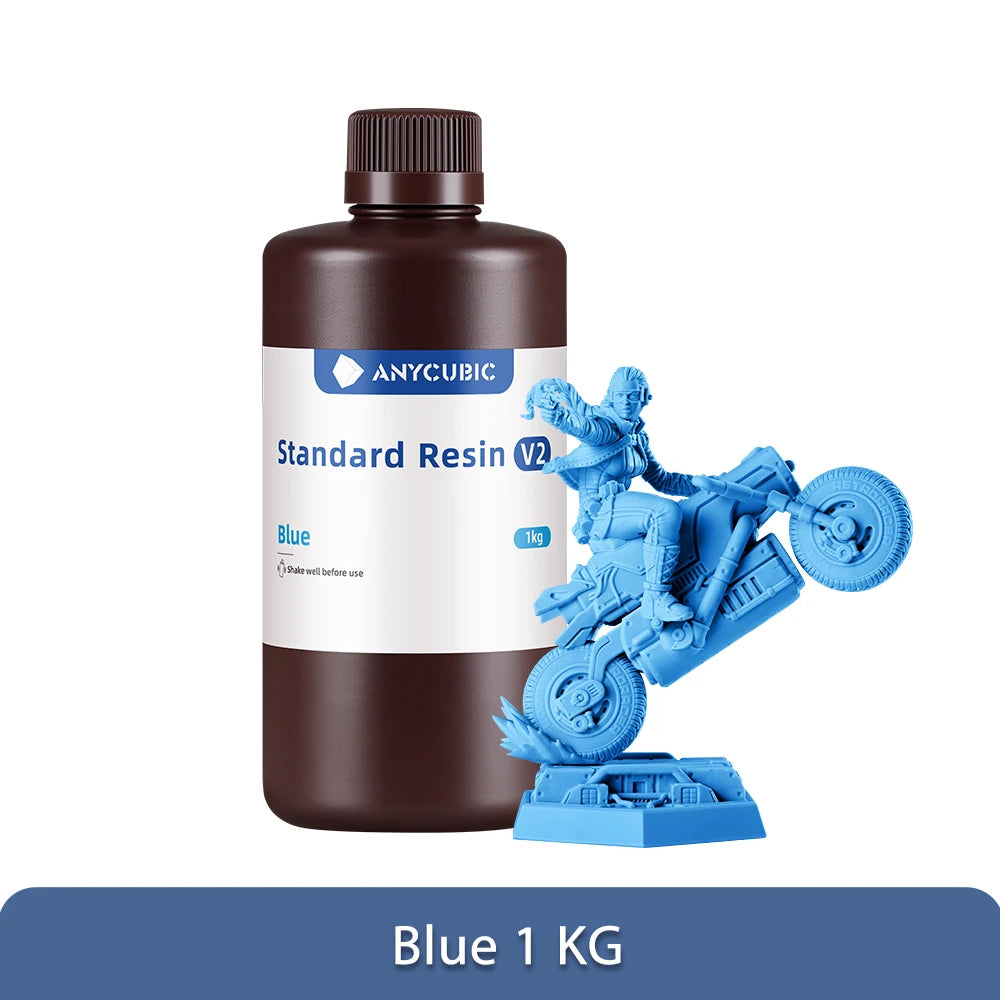 ANYCUBIC 405nm UV štandardná živica / štandardná živica V2 pre fotónovú 3D tlačiareň Mono X tlačový materiál LCD UV citlivý Normálny 1kg