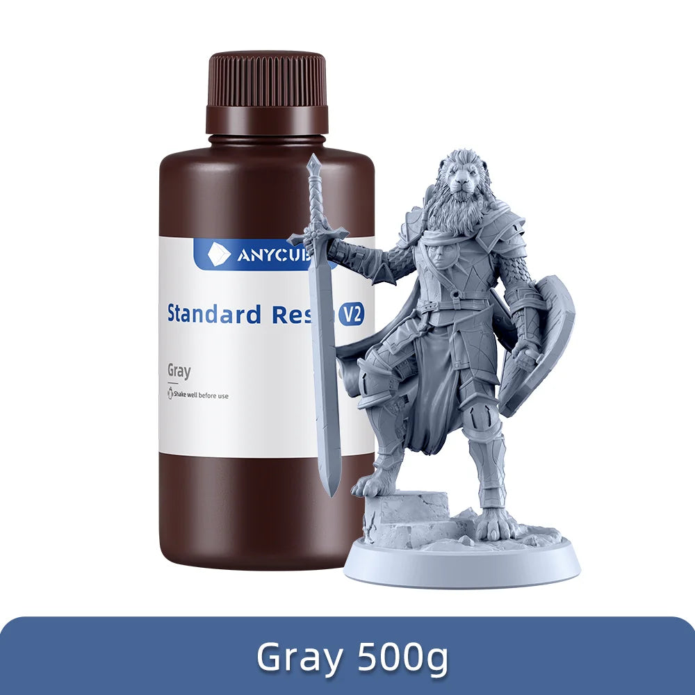 ANYCUBIC 405nm UV štandardná živica / štandardná živica V2 pre fotónovú 3D tlačiareň Mono X tlačový materiál LCD UV citlivý Normálny 1kg