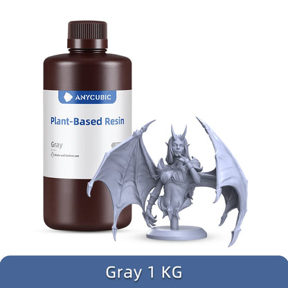 ANYCUBIC ECO UV živica pre LCD 3D tlačiareň Bezpečnosť voči zápachu 405nm UV Rastlinná živica Vysoko presné rýchle vytvrdzovanie