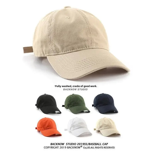 Klobúk Kačací jazyk Všestranný dámsky kórejský štýl Bavlna Baseballová čiapka v japonskom štýle Ležérne Pár Mäkký top Priateľský k pokožke Špičkový...