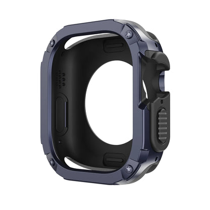 Puzdro 2 v 1 pre Apple Watch 41 mm 45 mm 40 mm 44 mm 49 mm TPU + PC nárazuvzdorný ochranný nárazník pre Iwatch Series Ultra 8 7 6 5 4 3 SE