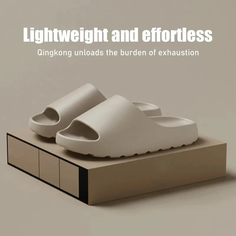 EVA Mäkké papuče s hrubou podrážkou Dámska letná móda Oblečenie Papuče Domov Domov Sandále Pánske plážové topánky