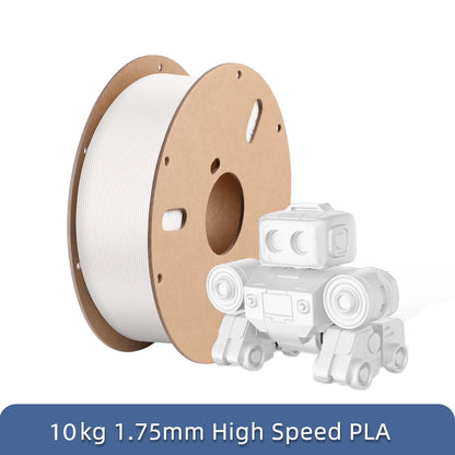 ANYCUBIC 10 KG PLA 1,75 mm plastové vlákno pre FDM 3D tlačiareň 1 kg/rolka Vysokorýchlostný PLA 3D tlačový materiál pre Kobra 2 Pro Max