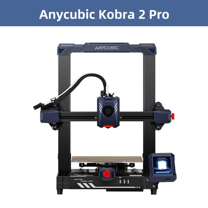 ANYCUBIC Kobra 2 Pro 500 mm/s Maximálna rýchlosť tlače FDM 3D tlačiareň 25-bodové automatické vyrovnávanie s veľkosťou tlače 9,8 x 8,7 x 8,7 palcov