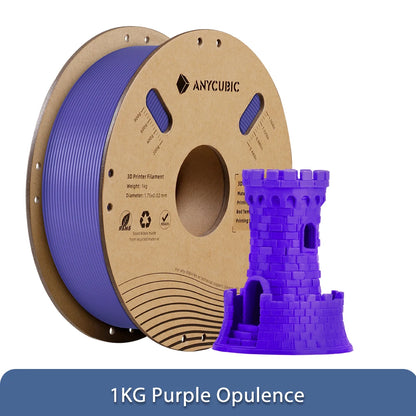ANYCUBIC 3D tlačiareň Viacfarebné vlákno PLA 1,75 mm 1 kg/kotúč Plastová guma Spotrebný materiál pre FDM 3D tlačiareň Kobra 2 Pro