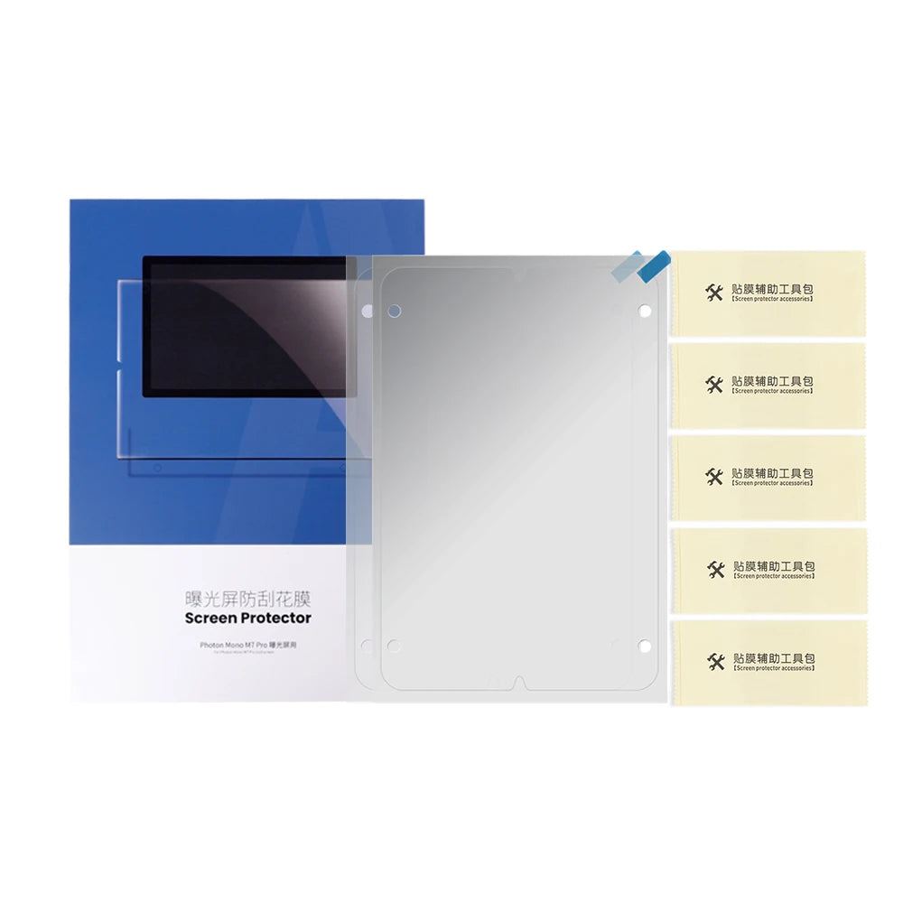 Originálna 3D tlačiareň ANYCUBIC 5ks/šarže Ochrana obrazovky pre 3D LCD tlačiareň Photon Mono M7 Pro