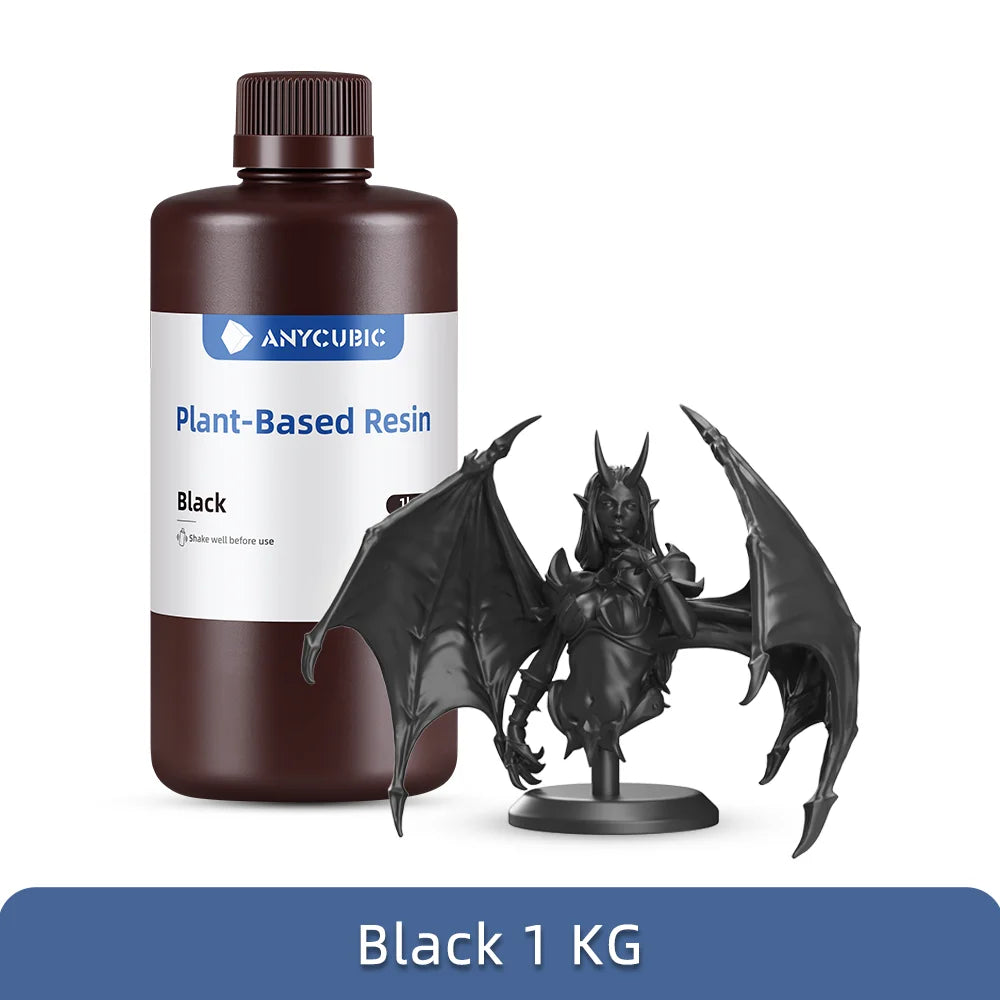 ANYCUBIC ECO UV živica pre LCD 3D tlačiareň Bezpečnosť voči zápachu 405nm UV Rastlinná živica Vysoko presné rýchle vytvrdzovanie