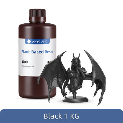 ANYCUBIC ECO UV živica pre LCD 3D tlačiareň Bezpečnosť voči zápachu 405nm UV Rastlinná živica Vysoko presné rýchle vytvrdzovanie