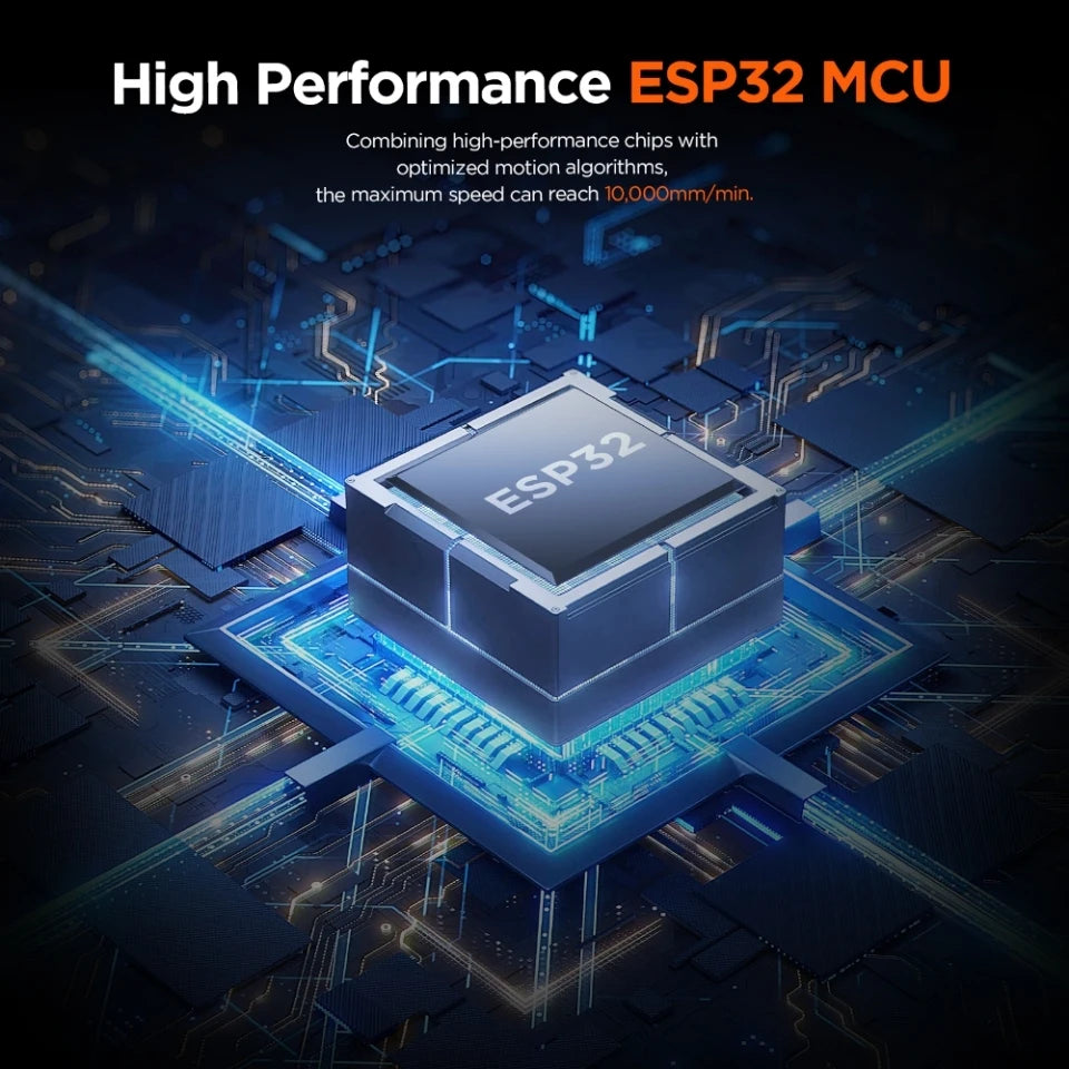 ACMER P1 10W výkonný laserový gravírovací stroj s ovládaním Wifi Laserový gravírovací stroj na rezanie dreva a kovu s rozmermi 400 x 410 mm