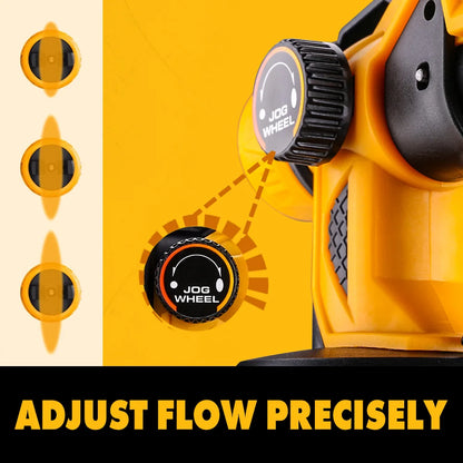 DEKO DKSG Séria HVLP Striekacia pištoľ na maľovanie Elektrické vysokotlakové airbrush náradie Batéria AC/DC akumulátorová striekačka pre jednoduché maľovanie