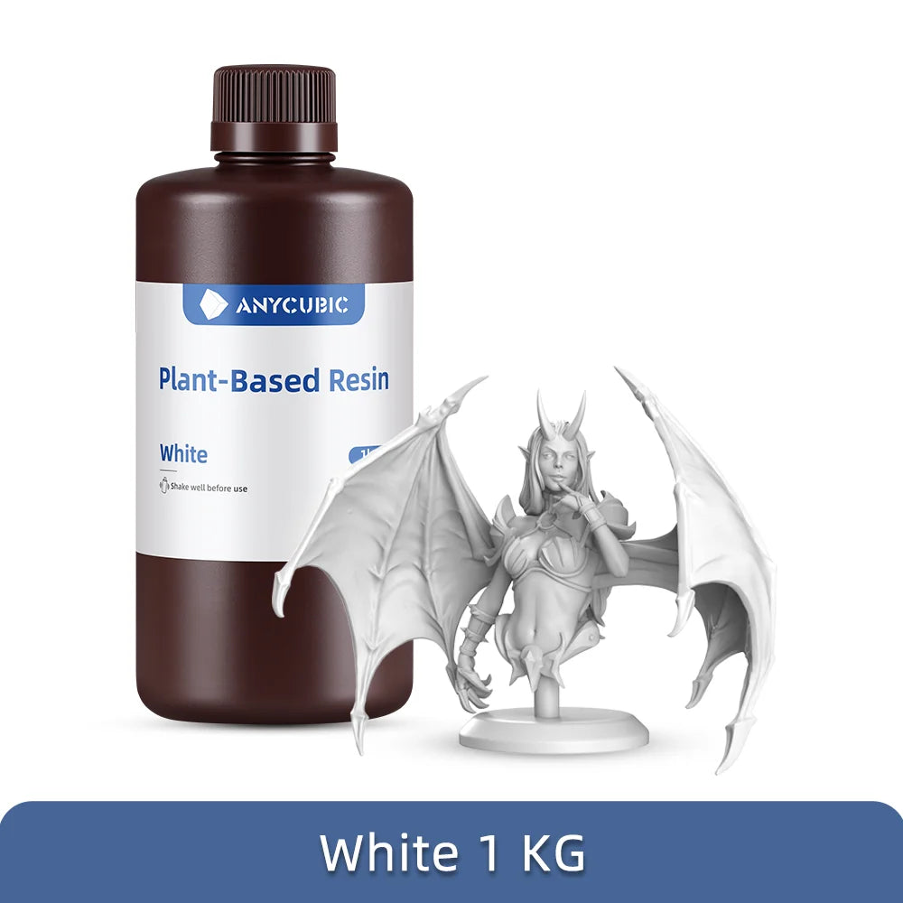 ANYCUBIC ECO UV živica pre LCD 3D tlačiareň Bezpečnosť voči zápachu 405nm UV Rastlinná živica Vysoko presné rýchle vytvrdzovanie