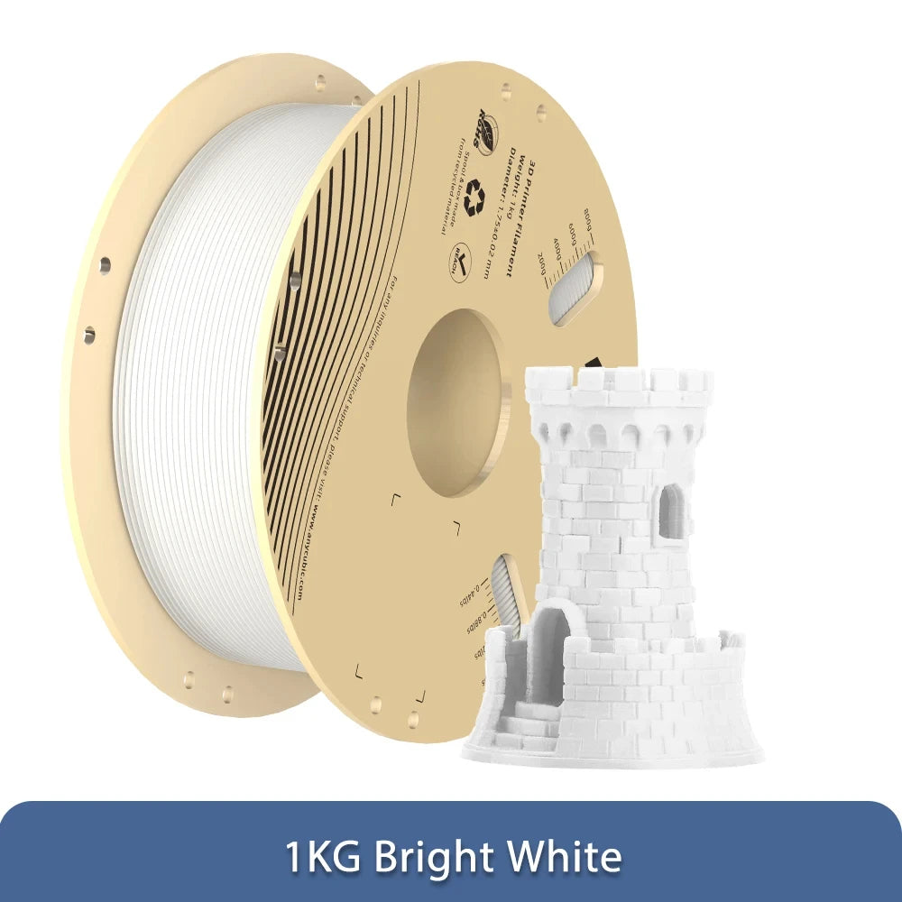ANYCUBIC 3D tlačiareň PLA Viacfarebné vlákno 1,75 mm 1 kg/rolka Plastová guma Spotrebný materiál pre FDM 3D tlačiareň Kobra