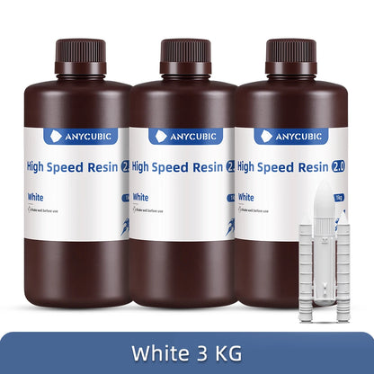 Vysokorýchlostná živica ANYCUBIC 5x rýchlejšia rýchlosť tlače UV živica s nízkou viskozitou pre 3D LCD tlačiareň Photon Mono M5S
