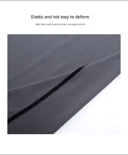 Fitness oblečenie Pánske s dlhým rukávom Beh Basketbal Tréningová základňa Tričko Priliehavý strih Vysoký elastický Rýchloschnúci Kompresia