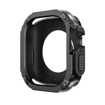 Puzdro 2 v 1 pre Apple Watch 41 mm 45 mm 40 mm 44 mm 49 mm TPU + PC nárazuvzdorný ochranný nárazník pre Iwatch Series Ultra 8 7 6 5 4 3 SE