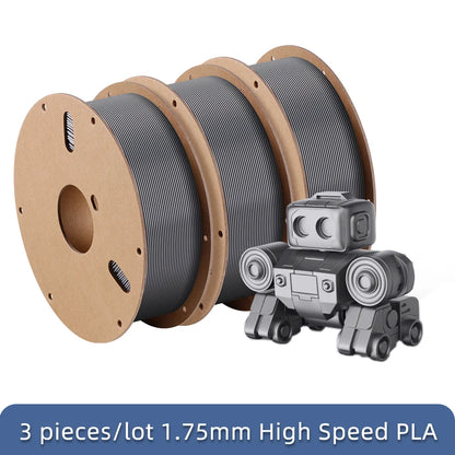 Vysokorýchlostné vlákno PLA ANYCUBIC 1,75 mm z plastu pre 3D tlačiareň 1 kg/rolka Gumový spotrebný materiál pre sériu ANYCUBIC Kobra 2