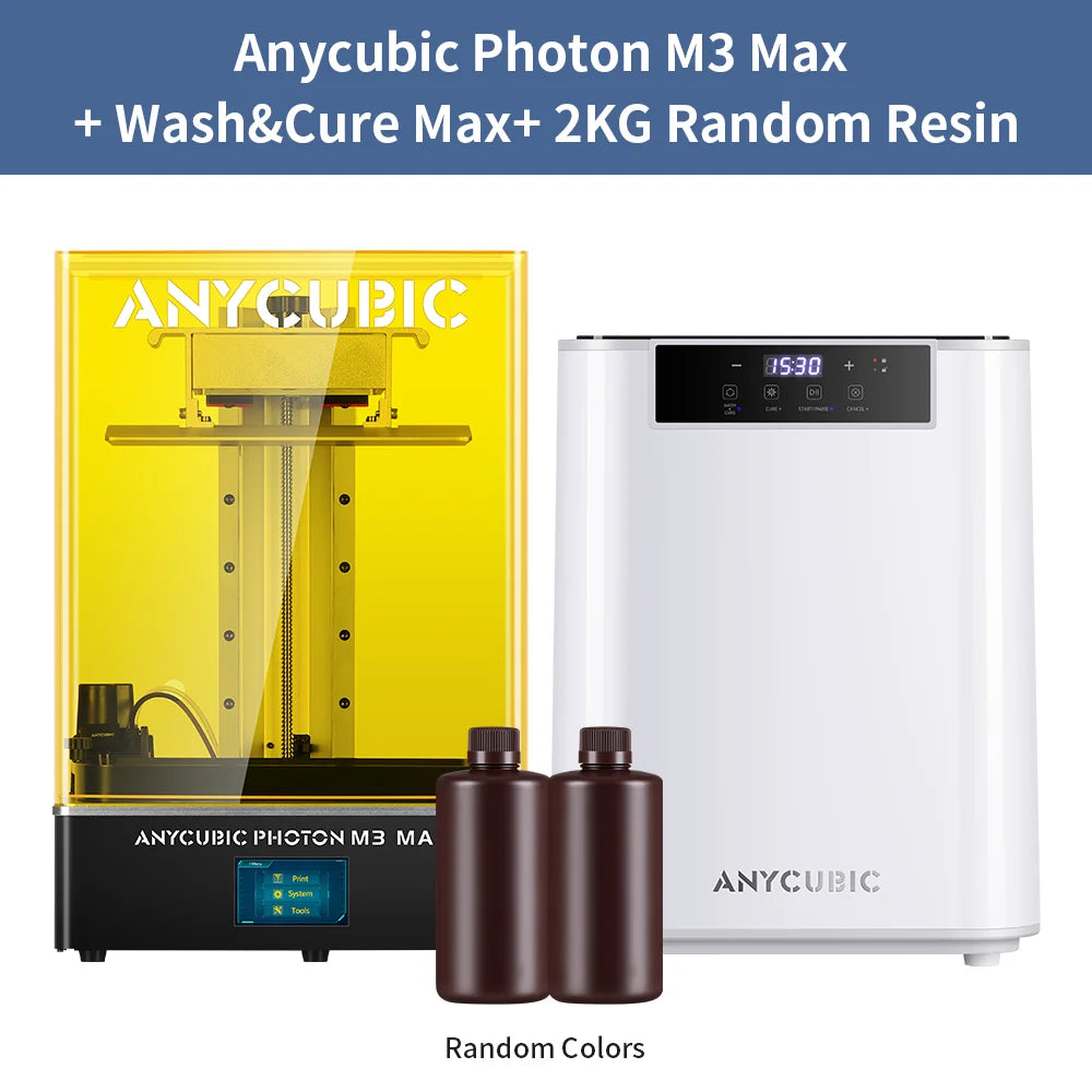 ANYCUBIC Photon M3 Max LCD 3D tlačiareň 13" 7K monochromatická obrazovka 3D tlač s vysokým rozlíšením a automatickou živicou