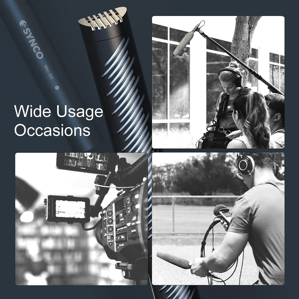 SYNCO D2 Hypercardioid Shotgun Microphone
