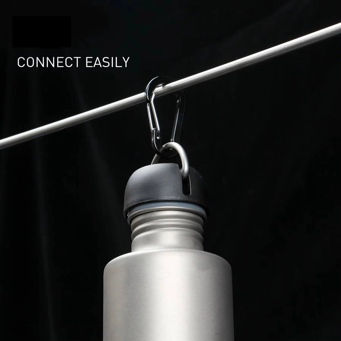 Rybárstvo CC1 6 ks Kľúčenka z hliníkovej zliatiny Vonkajšie kempingové lezenie Snap Clip Lock Spona Háčik Rybárske príslušenstvo