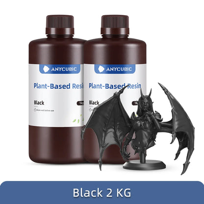 ANYCUBIC ECO UV živica pre LCD 3D tlačiareň Bezpečnosť voči zápachu 405nm UV Rastlinná živica Vysoko presné rýchle vytvrdzovanie