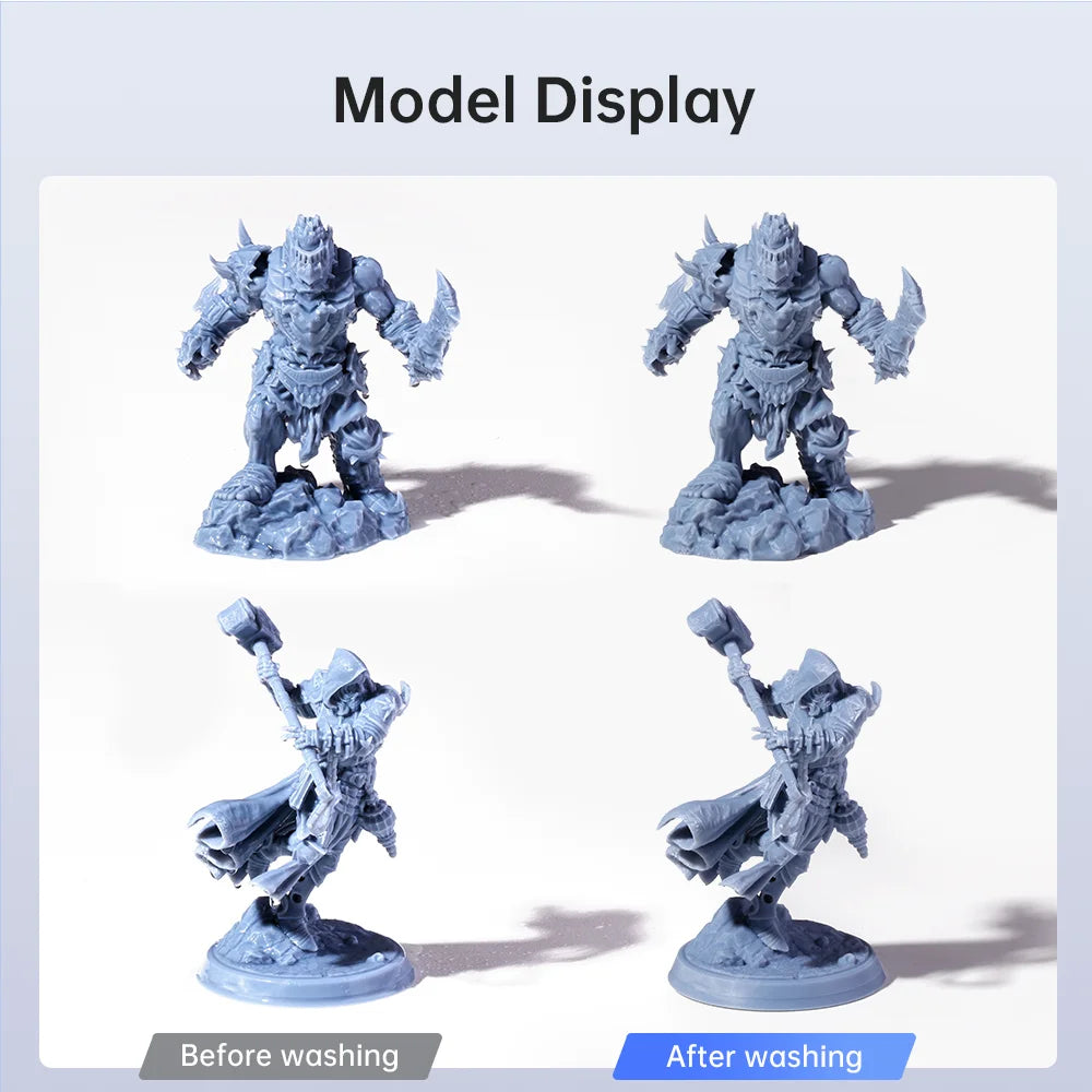 ANYCUBIC Wash &amp; Cure 3 4 litre veľkoobjemové umývacie vytvrdzovacie zariadenie 2 v 1 pre SLA LCD DLP živicovú 3D tlačiareň pre Photon Mono 2