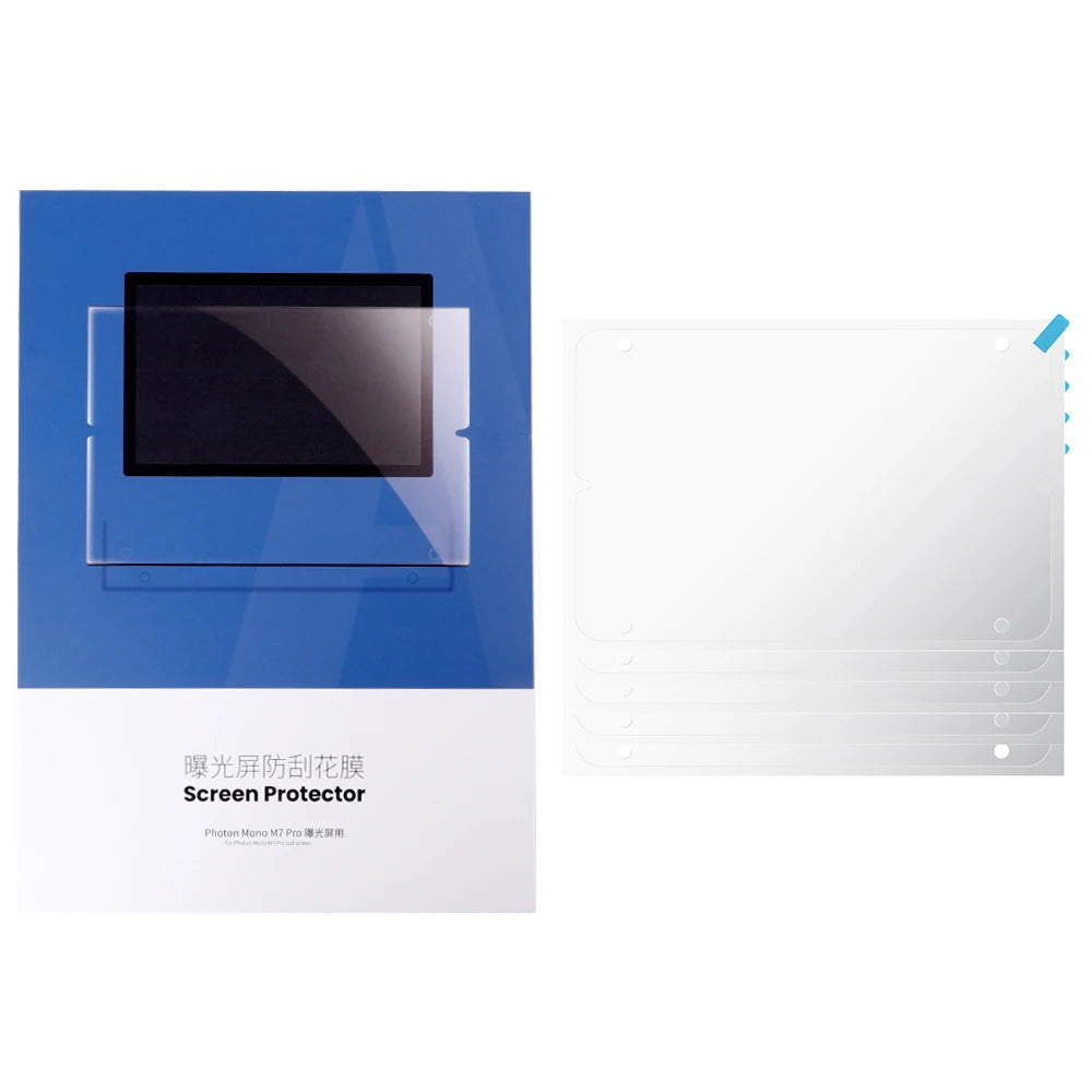 Originálna 3D tlačiareň ANYCUBIC 5ks/šarže Ochrana obrazovky pre 3D LCD tlačiareň Photon Mono M7 Pro