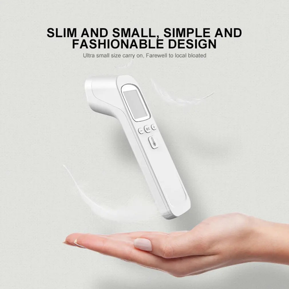 Lekárska domáca infračervená čelný digitálny bezkontaktný laserový teplomer LCD Baby Dospelý Horúčka Pripomienka Telo dojčiat