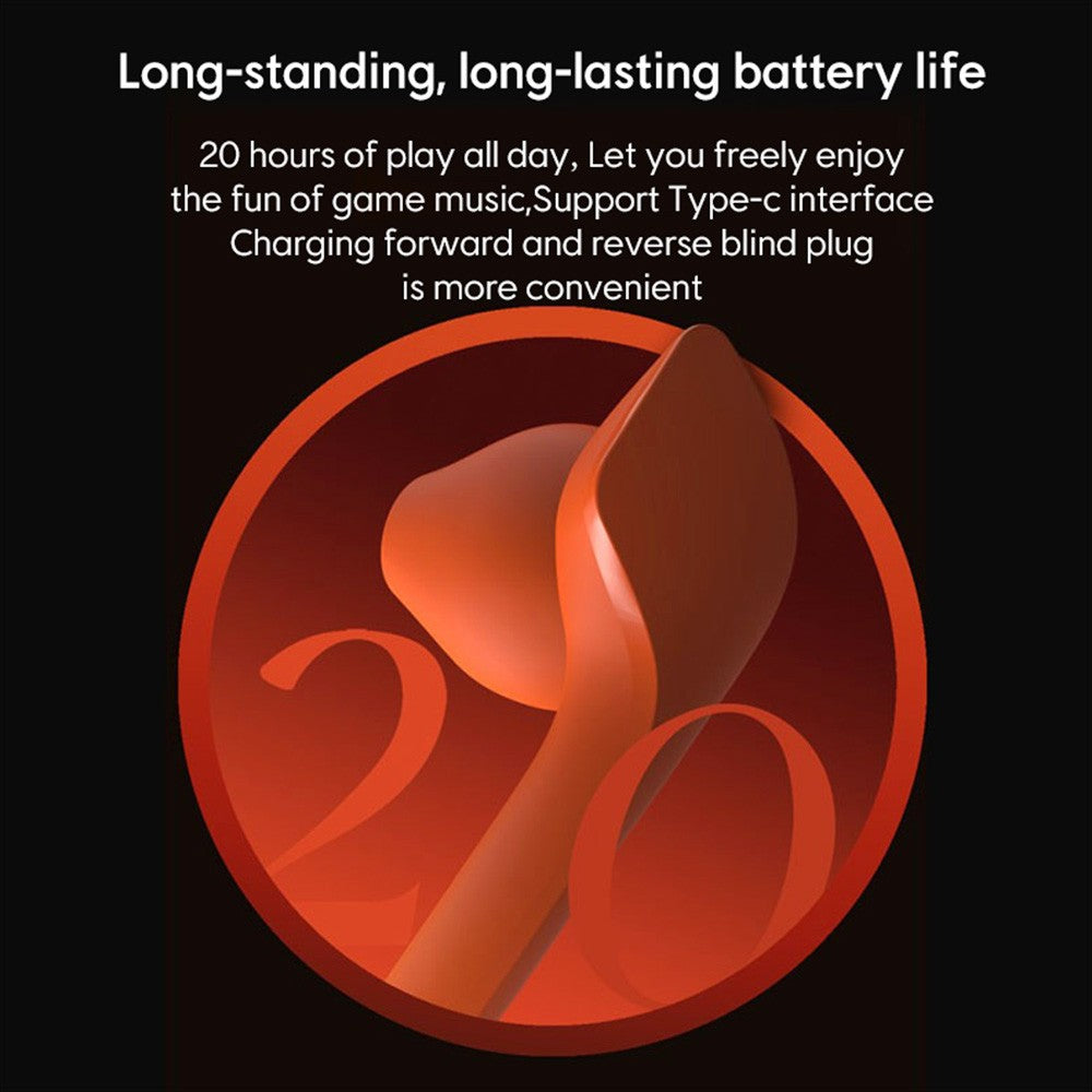 Sabbat Jetpods TWS Earbuds Intelligent Noise Reduction, Bluetooth 5.2 - Coral Red