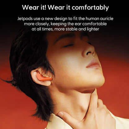 Sabbat Jetpods TWS Earbuds Intelligent Noise Reduction, Bluetooth 5.2 - Coral Red