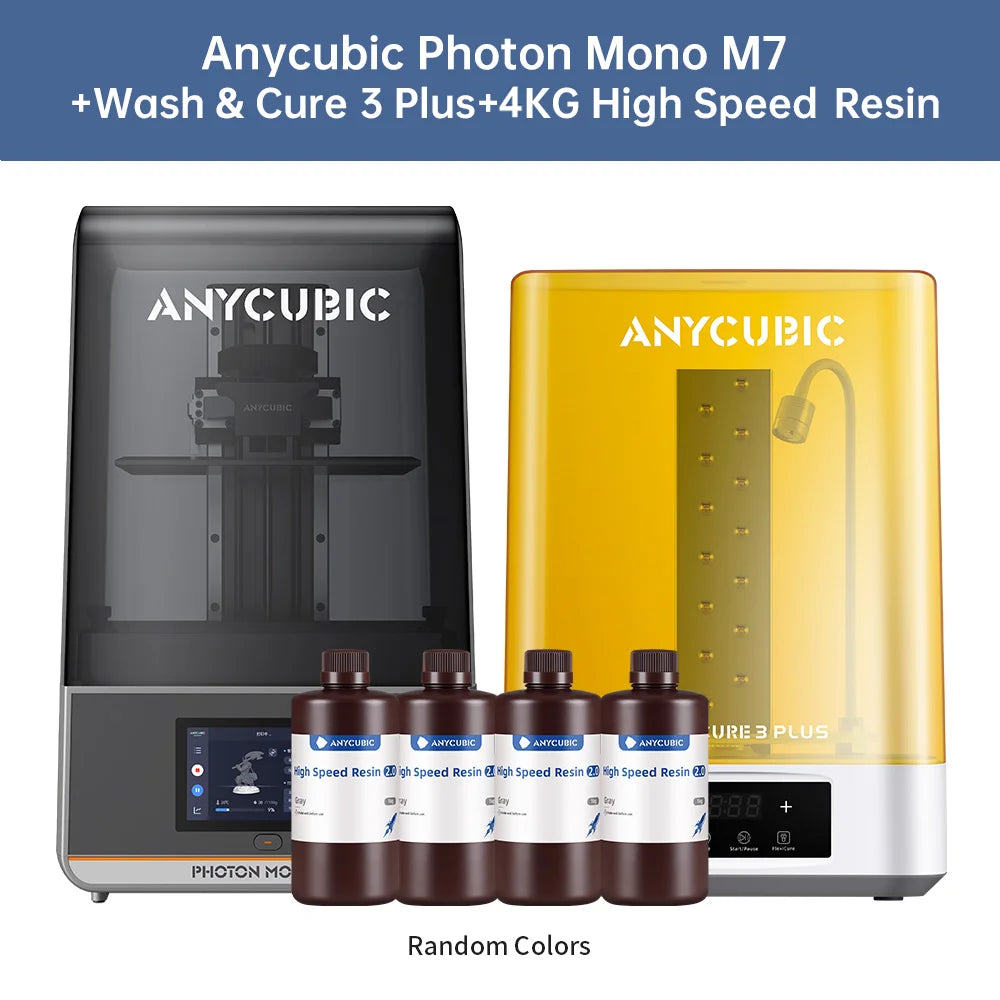 ANYCUBIC Photon Mono M7 14K Mono MSLA 3D tlačiareň 10'' 14K LCD živicová 3D tlačiareň Rýchlosť až 150 mm/h Veľkosť tlače 223*126*230mm