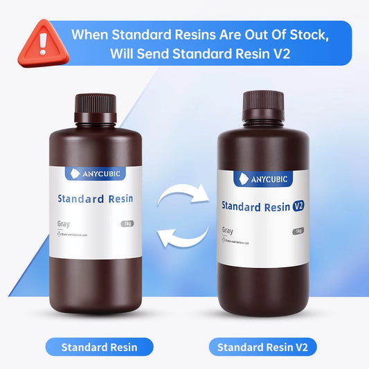 ANYCUBIC 1kg/10kg tekutá fotopolymérová živica 405nm UV živica pre LCD 3D tlačiareň Tlačový materiál pre Photon Mono 4K atď.