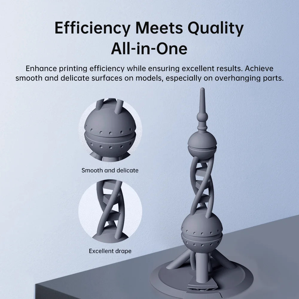 Vysokorýchlostné vlákno PLA ANYCUBIC 1,75 mm z plastu pre 3D tlačiareň 1 kg/rolka Gumový spotrebný materiál pre sériu ANYCUBIC Kobra 2