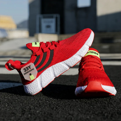 Muži Ležérne Tenisky Letné Priedušné Športové topánky Ľahké Outdoorové Sieťované Bežecké topánky Atletické Jogging Tenisové Vychádzkové topánky