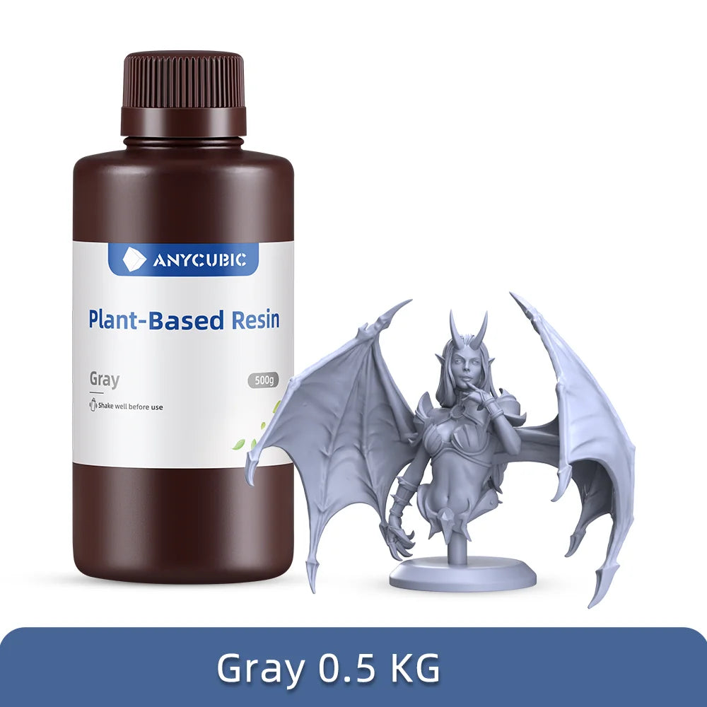 ANYCUBIC ECO UV živica pre LCD 3D tlačiareň Bezpečnosť voči zápachu 405nm UV Rastlinná živica Vysoko presné rýchle vytvrdzovanie