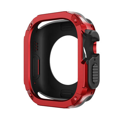 Puzdro 2 v 1 pre Apple Watch 41 mm 45 mm 40 mm 44 mm 49 mm TPU + PC nárazuvzdorný ochranný nárazník pre Iwatch Series Ultra 8 7 6 5 4 3 SE