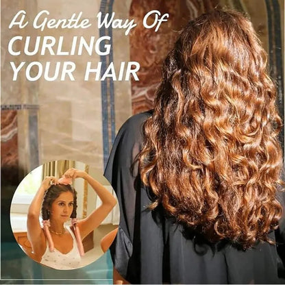 Penová kulma bez ohrevu kulma na spánok Špongia Kučeravé vlasy Kulma na dlhé vlasy Sada 4 kusov