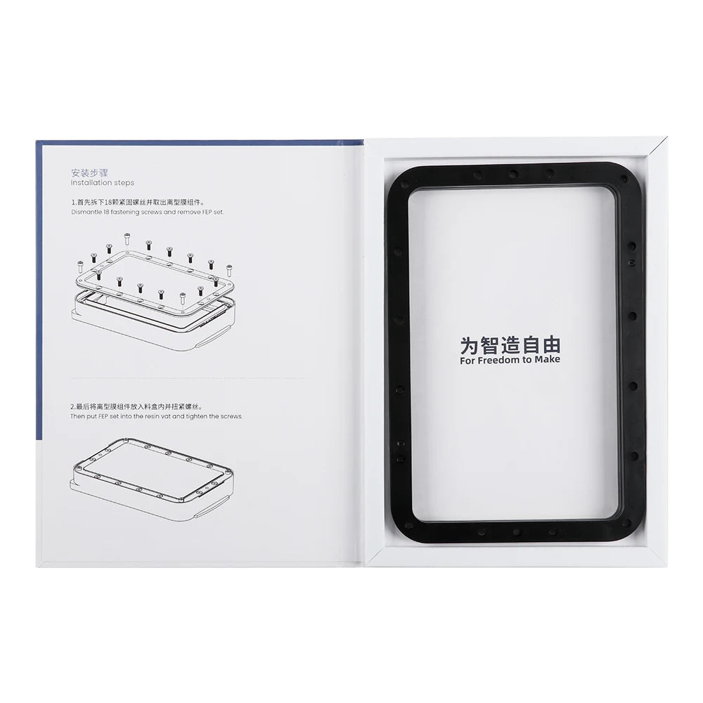 ANYCUBIC Original FEP Film Set Príslušenstvo 3D tlačiarne pre Photon Mono 2 LCD tlačiareň