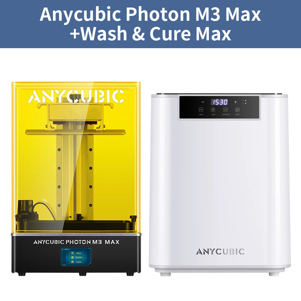 ANYCUBIC Photon M3 Max LCD 3D tlačiareň 13" 7K monochromatická obrazovka 3D tlač s vysokým rozlíšením a automatickou živicou