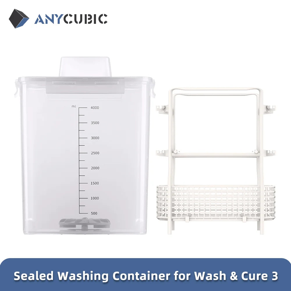 ANYCUBIC Wash Cure 3 príslušenstvo Utesnená umývacia nádoba LCD 3D tlačiareň časť