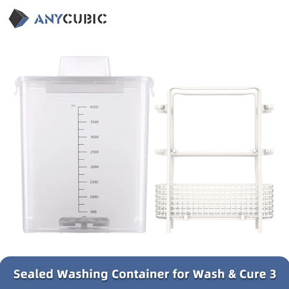 ANYCUBIC Wash Cure 3 príslušenstvo Utesnená umývacia nádoba LCD 3D tlačiareň časť