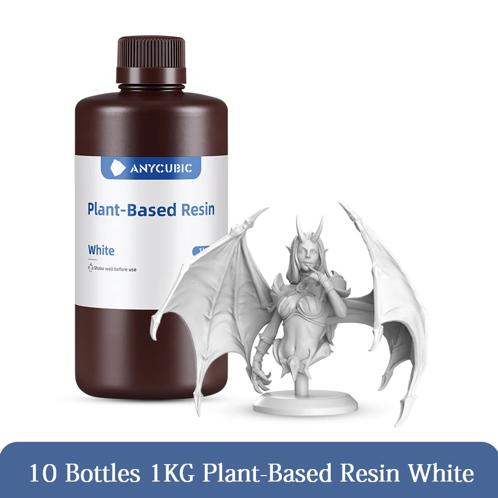 ANYCUBIC Živica ABS Pro 2/ Vodné umývanie/ ECO Rastlinná živica 405nm UV živica 10kg Pre LCD 3D tlačiareň Materiál na tlač