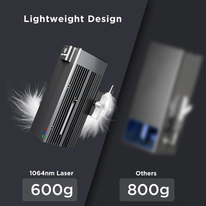 AMCER A2 1064nm infračervený laserový modul na gravírovanie kovov a plastov Vhodný pre ACMER P2 P1