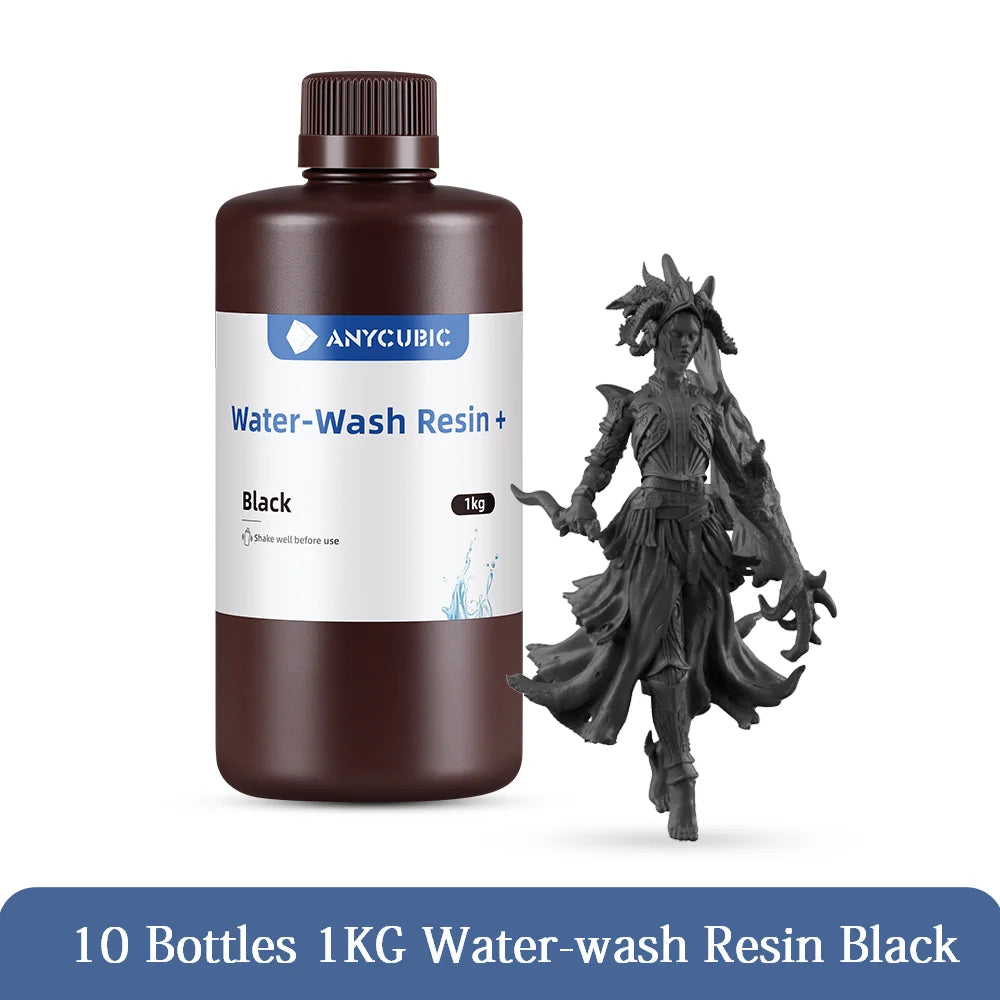 ANYCUBIC Živica ABS Pro 2/ Vodné umývanie/ ECO Rastlinná živica 405nm UV živica 10kg Pre LCD 3D tlačiareň Materiál na tlač