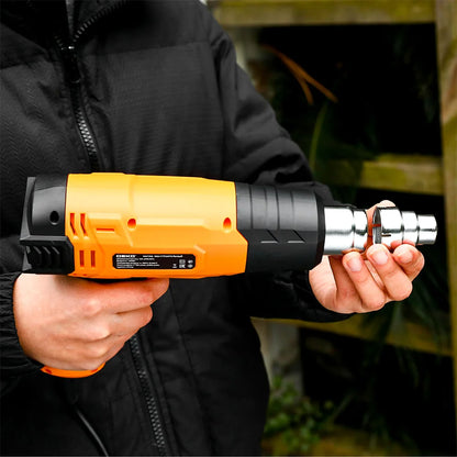 Teplovzdušná pištoľ DEKO DKHG06 2000W 2 Nastavenie teploty 3 Príslušenstvo Pokročilá elektrická teplovzdušná pištoľ Elektrické náradie